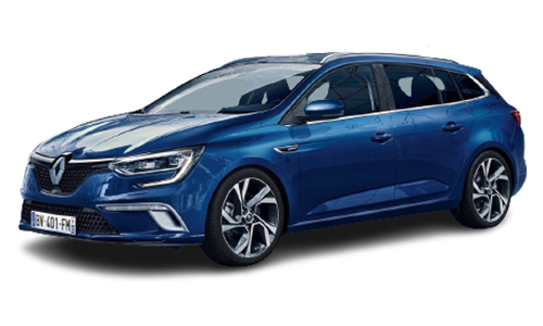 2D коврики EVA в салон и багажник на Renault Megane IV универсал (2016-2022)