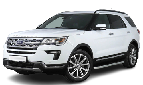 2D коврики EVA в салон и багажник на Ford Explorer V рестайлинг (2015-2019)