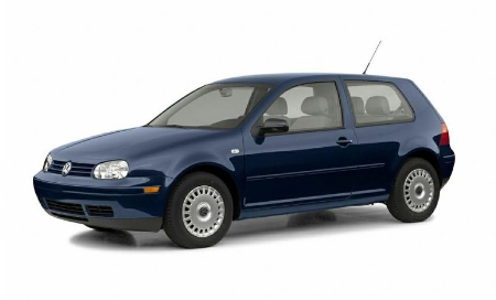 3D коврики EVA с бортами в салон на Volkswagen Golf IV (1997-2003)