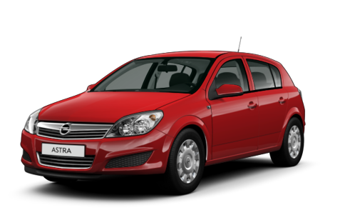 3D коврики EVA с бортами в салон на Opel Astra H хетчбек, универсал (2004-2014)