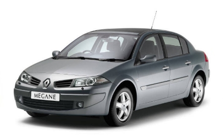 3D коврики EVA с бортами в салон на Renault Megane II (2002-2009)