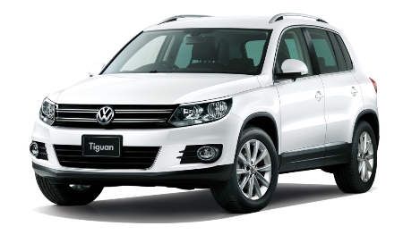 3D коврики EVA с бортами в салон на Volkswagen Tiguan I (2006-2016)