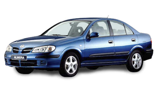 3D коврики EVA с бортами в салон на Nissan Almera N16 седан, хэтчбек (2000-2006)