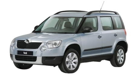 3D коврики EVA с бортами в салон на Skoda Yeti (2009-2018)