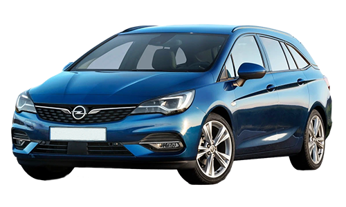 2D коврики EVA в салон и багажник на Opel Astra K универсал (2015-2021)