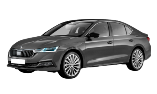 3D коврики EVA с бортами в салон на Skoda Octavia IV A8 (2019-н.в.)