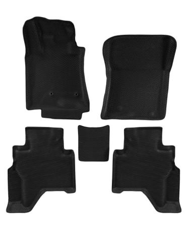 3D коврики EVA с бортами Mitsubishi Pajero IV 5D (2006-н.в.)