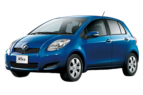 2D коврики EVA в салон и багажник  на Toyota Vitz II XP90, правый руль, 5-ти дверная (2005-2011)