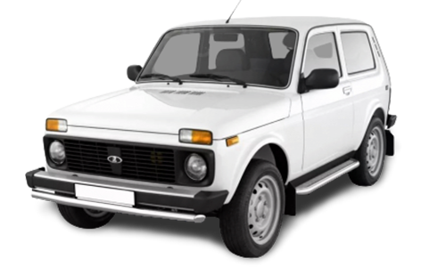 2D коврики EVA в салон и багажник на Lada Нива Legend 3-х дверная (2021-н.в)