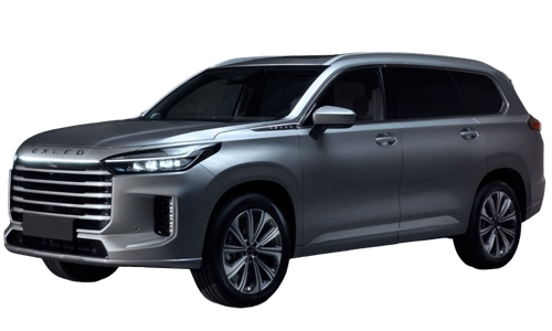 3D коврики EVA с бортами в салон на EXEED VX 6 мест (2021-н.в)