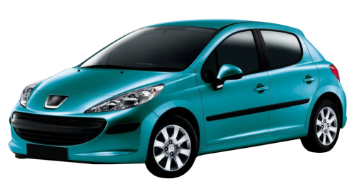2D коврики EVA в салон и багажник на Peugeot 207 хэтчбек 5D (2006-2015)