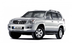 2D коврики EVA в салон и багажник  на Toyota Land Cruiser Prado 120, 5 мест (2002-2009)