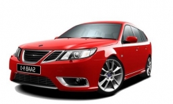 2D коврики EVA в салон на SAAB 9-3 II хетчбек (2002-2014)