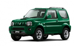 2D коврики EVA в салон и багажник  на Suzuki Jimny III (1998-2019)