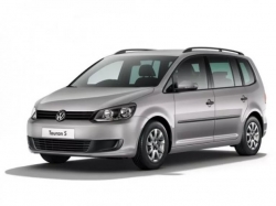 2D коврики EVA в салон и багажник на Volkswagen Touran I (2006-2010)