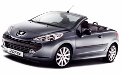 2D коврики EVA в салон и багажник на Peugeot 207 CC кабриолет (2006-2015)