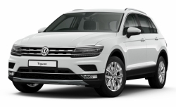 2D коврики EVA в салон и багажник на Volkswagen Tiguan II (2016-н.в.)