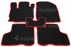 2D коврики EVA в салон и багажник на Renault Kaptur 4WD (2016-2020)