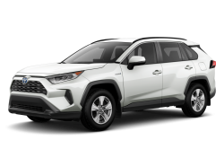 2D коврики EVA в салон и багажник на Toyota RAV4 V XA50 АКПП (2018-н.в.)