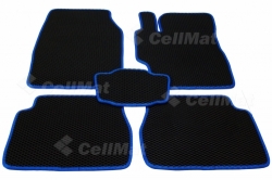 2D коврики EVA в салон и багажник на Mazda 6 I GG лифтбек (2002-2008)