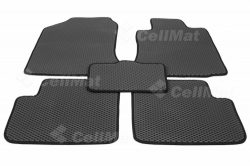 2D коврики EVA в салон  на Toyota Corolla IX E120 5D хетчбек FWD, правый руль (2000-2006)