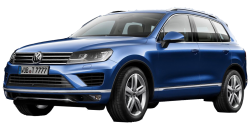 2D коврики EVA в салон и багажник на Volkswagen Touareg II 2-ух зонный климат контроль (2010-2018)