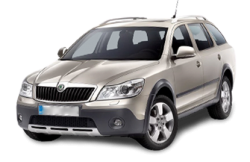 2D коврики EVA в салон и багажник  на Skoda Octavia II Scoute A5 (2004-2013)