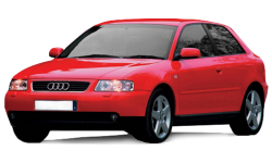 2D коврики EVA в салон и багажник на Audi A3 I 8L 3х дверный хэтчбек (1996-2003)