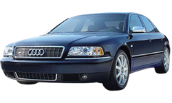 2D коврики EVA в салон и багажник на Audi A8 D2 (1994-2002)