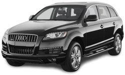 2D коврики EVA в салон и багажник на Audi Q7 I, 7 мест (2005-2015)