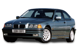 2D коврики EVA в салон и багажник на BMW 3 E36 компакт (1990-2000)
