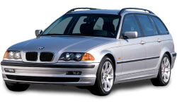 2D коврики EVA в салон и багажник на BMW 3 E46 универсал (1998-2007)