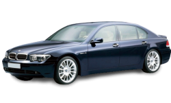 2D коврики EVA в салон на BMW 7 E66 Long (2001-2008)