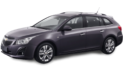 2D коврики EVA в салон и багажник  на Chevrolet Cruze универсал (2008-2016)