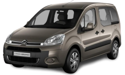 2D коврики EVA в салон и багажник на Citroen Berlingo II рестайлинг 2 (2015-н.в.)