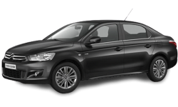 2D коврики EVA в салон на Citroen C-Elysee I (2012-н.в.)