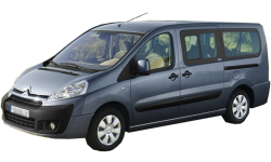 2D коврики EVA в салон и багажник на Citroen Jumpy II (2006-2016)