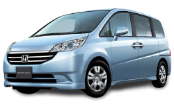 2D коврики EVA в салон  на Honda StepWGN Spada III, правый руль (2005-2009)