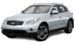 2D коврики EVA в салон на Infiniti EX (2007-2013)