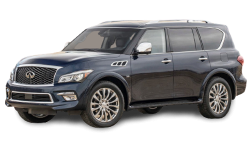 2D коврики EVA в салон на Infiniti QX80 (2014-н.в.)