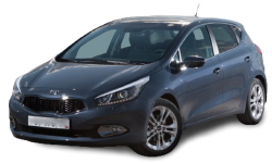 2D коврики EVA в салон и багажник  на Kia Ceed II (JD) хэтчбек (2012-2018)