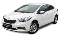 2D коврики EVA в салон и багажник  на Kia Cerato III (2013-2016)