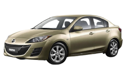 2D коврики EVA в салон и багажник на Mazda 3 II BL седан (2008-2013)