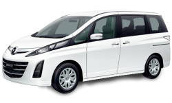 2D коврики EVA в салон и багажник на Mazda Biante, правый руль (2008-2018)