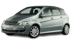 2D коврики EVA в салон на Mercedes-Benz B W245 (2005-2011)