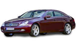 2D коврики EVA в салон на Mercedes-Benz CLS C219 (2004-2010)