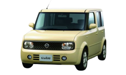 2D коврики EVA в салон и багажник  на Nissan Cube II Z11, правый руль (2002-2008)