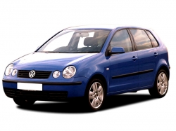 2D коврики EVA в салон на Volkswagen Polo IV 5D (2001-2009)