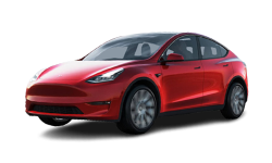 2D коврики EVA в салон и багажник на Tesla Model Y (2020-н.в.)