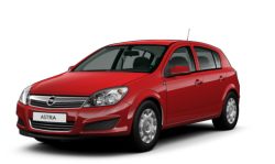 3D коврики EVA с бортами в салон на Opel Astra H хетчбек, универсал (2004-2014)